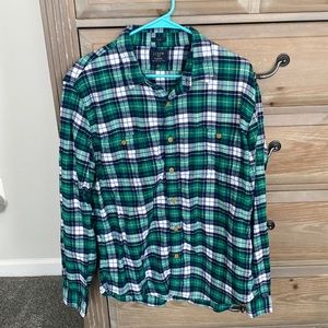 Excellent condition Men’s J Crew flannel button down
